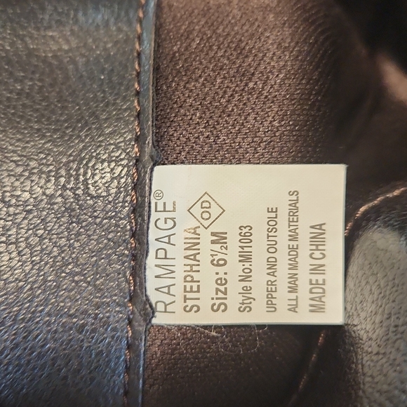 💙 Rampage dark brown boots - Picture 12 of 12